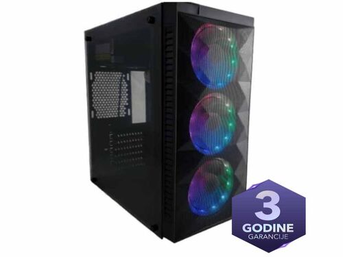 RAČUNAR CTPC ADVANCE I5-11400F/B560/16GB/500GB/GTX1660/3Y/GAMING/PROGRAMIRANJE